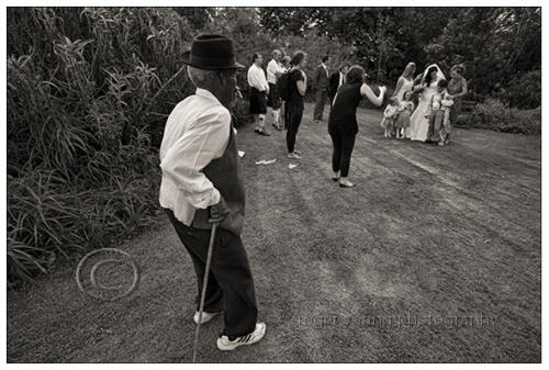 the wedding spectator